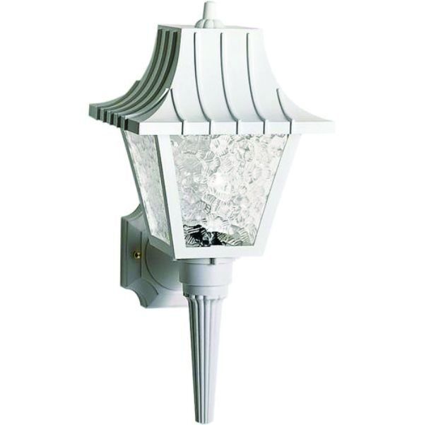 White Plastic Lantern Wall
