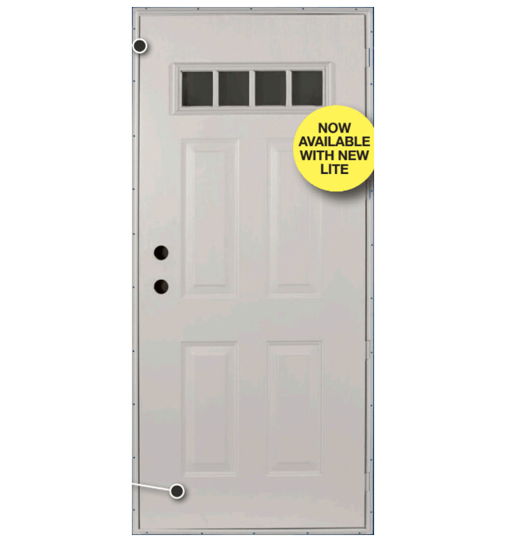 4 Lite Lifestyle Steel Door
