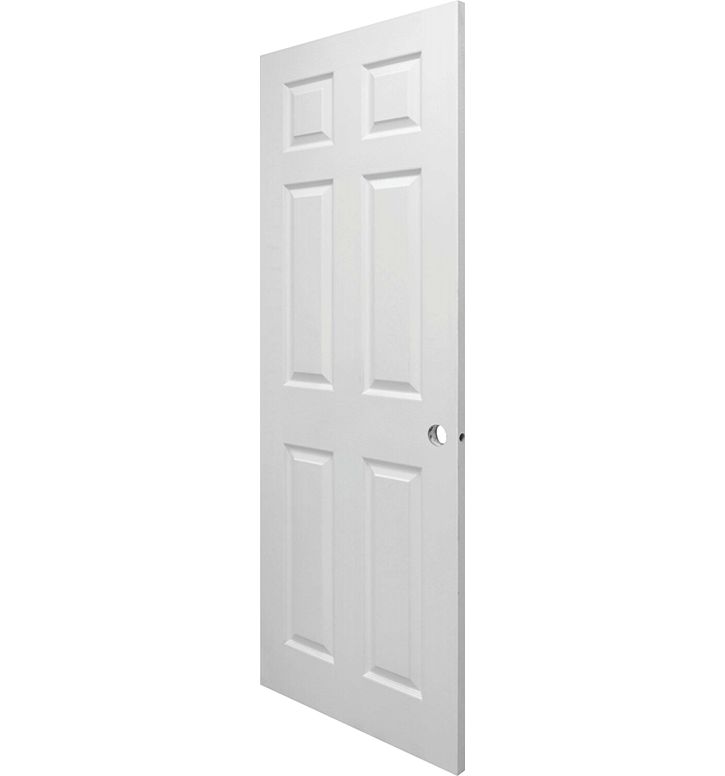 White 6 Panel Interior Door