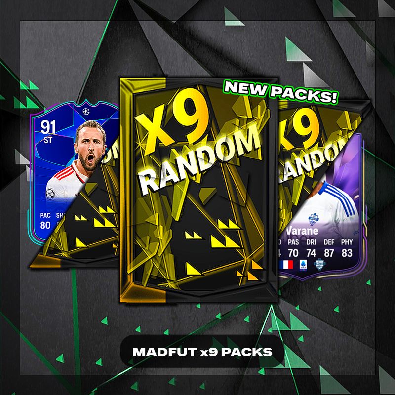 MadFut x9 Random Packs