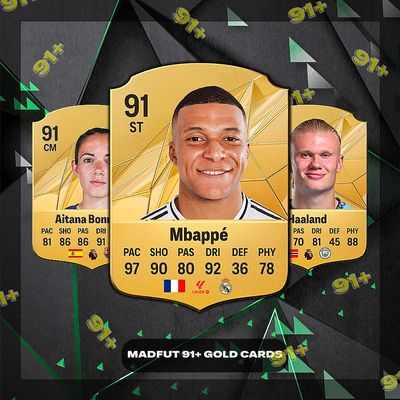 MadFut 91+ Gold Cards