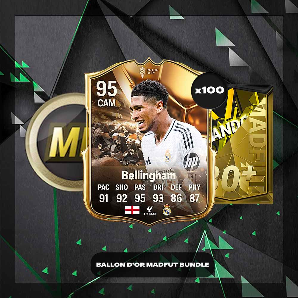 x100 Ballon D&#39;or MadFut Bundle