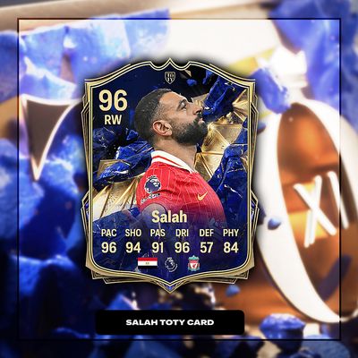 Mohamed Salah TOTY Card