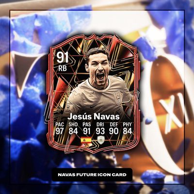 Jesus Navas 91 Card