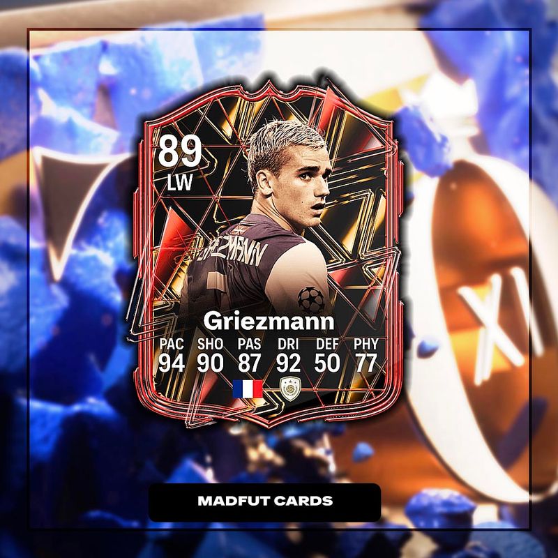 Griezmann 89 Card