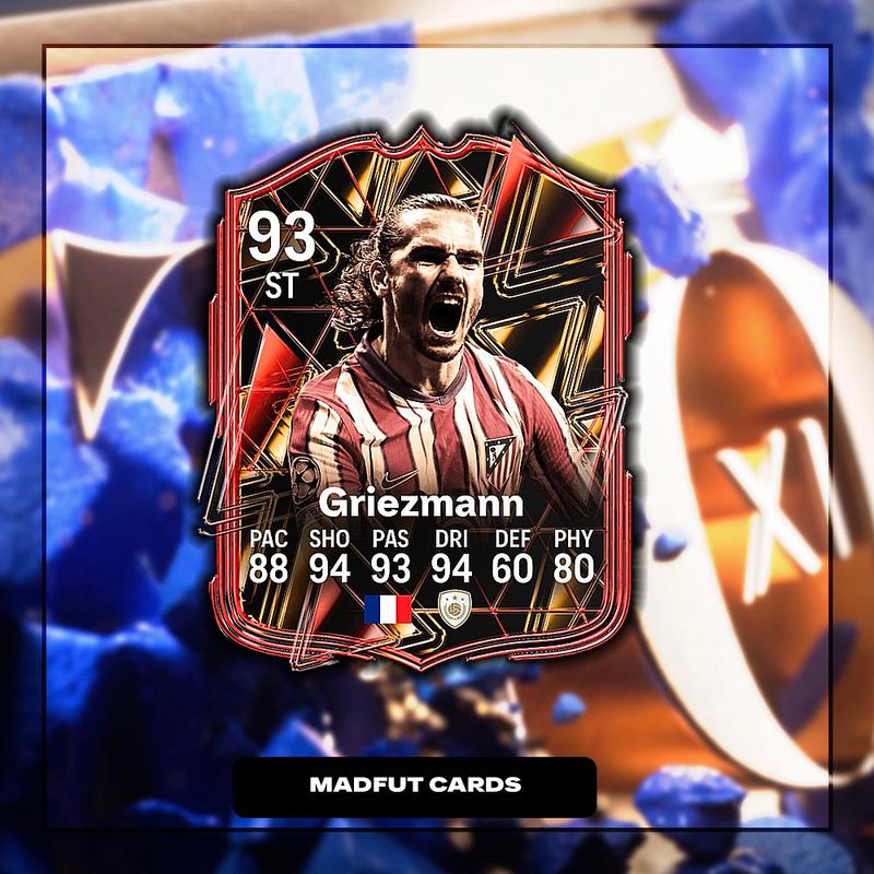 Griezmann 93 Card