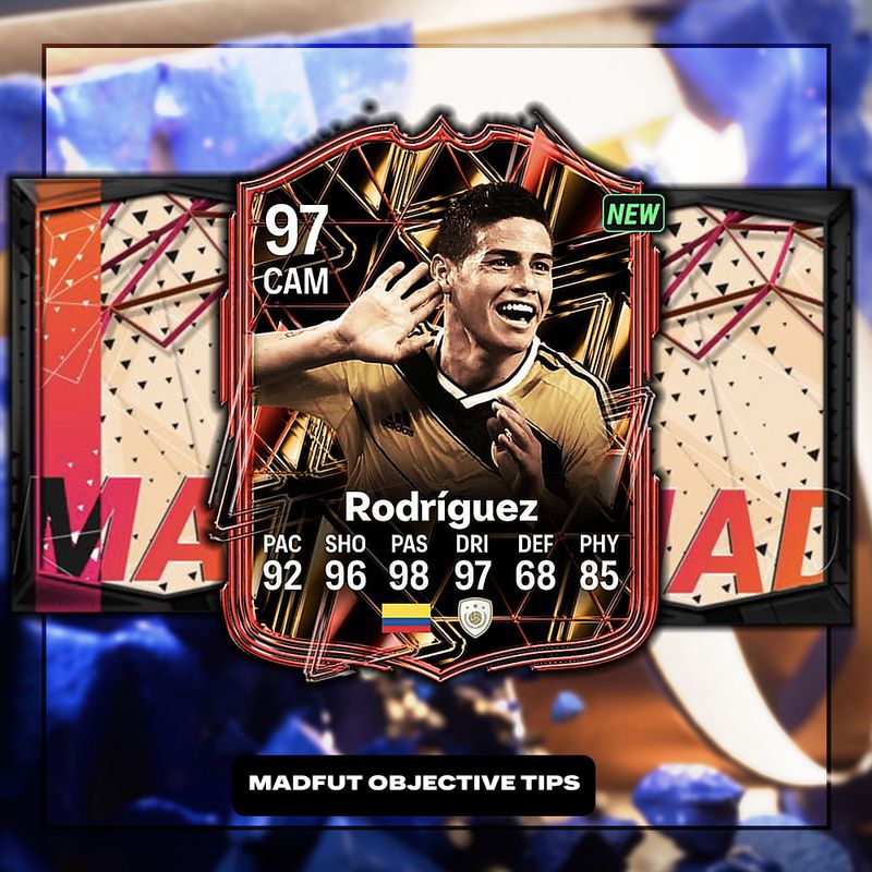James Rodriguez Objective Tips