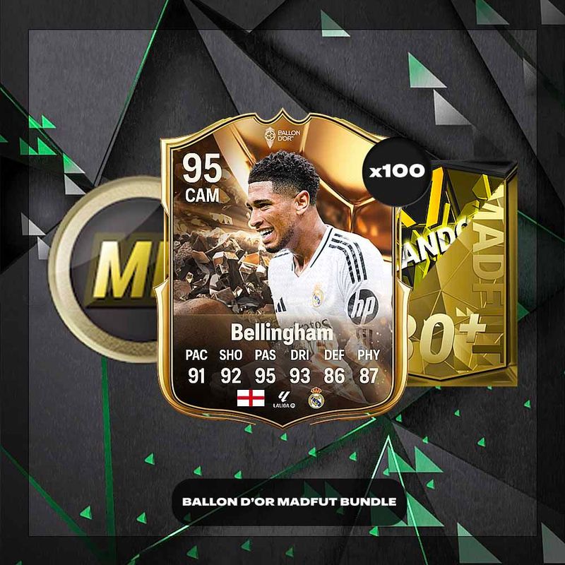 x100 Ballon D&#39;or MadFut Bundle
