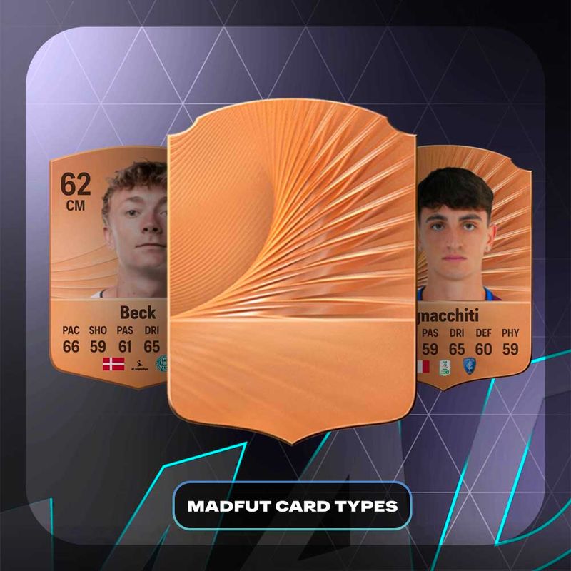MadFut Bronze Cards