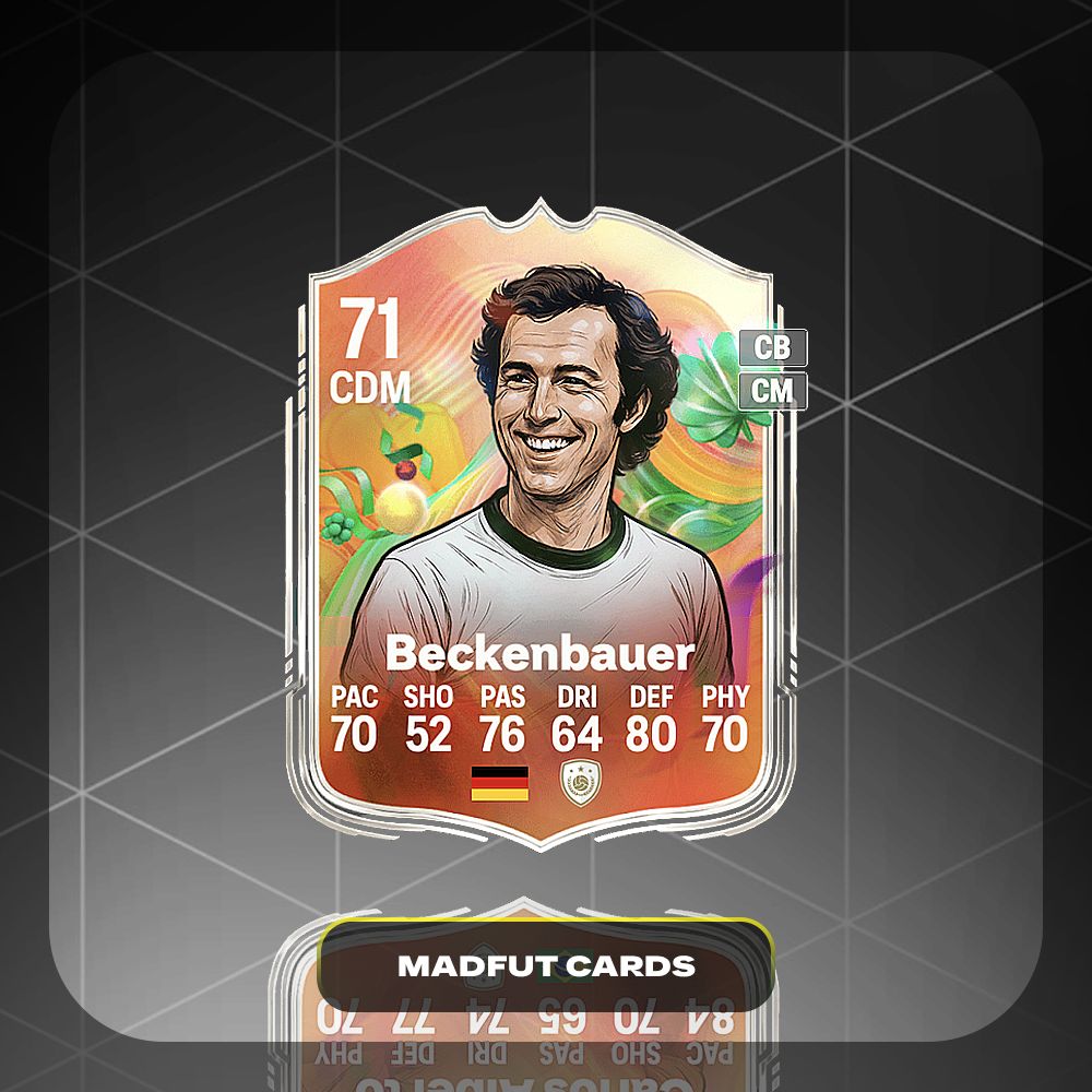 Beckenbauer 71 Card