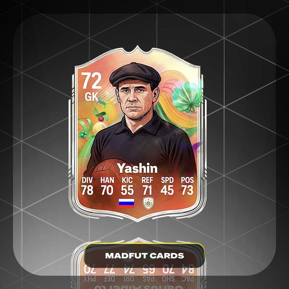 Yashin 72 Card