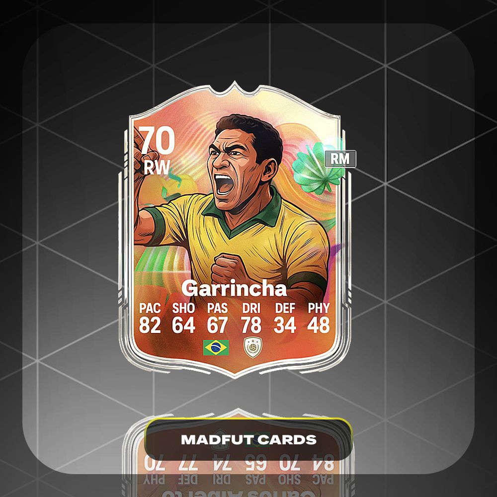 Garrincha 70 Card