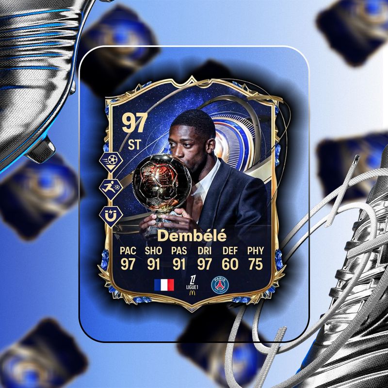 Dembele 97 TOTY Card
