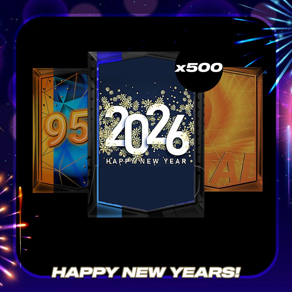 New Years x500 Packs Bundle