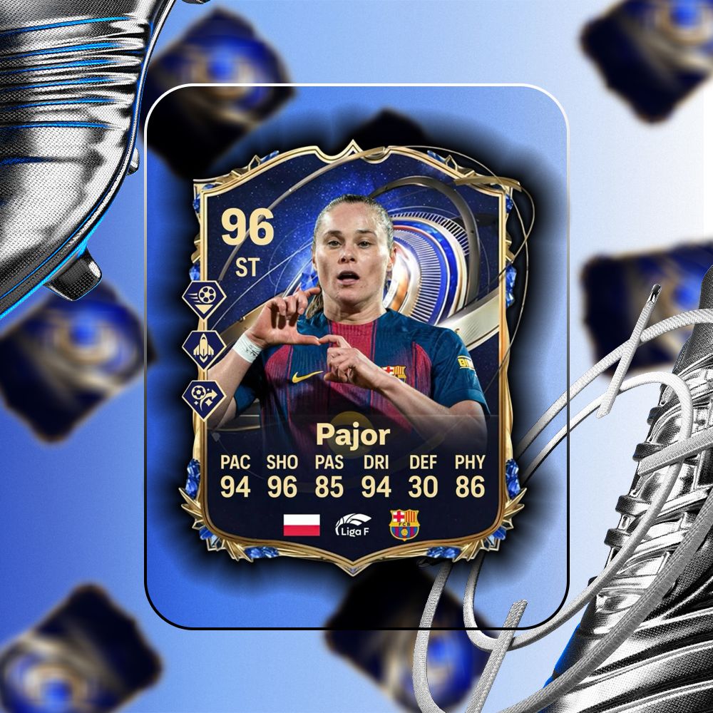 Pajor 96 TOTY Card