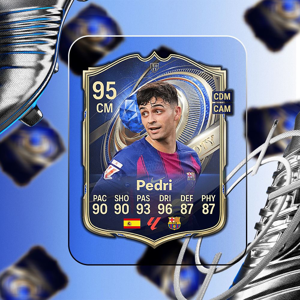 Pedri 95 TOTY Card