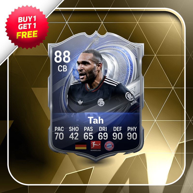 Tah TOTY Nominee Card
