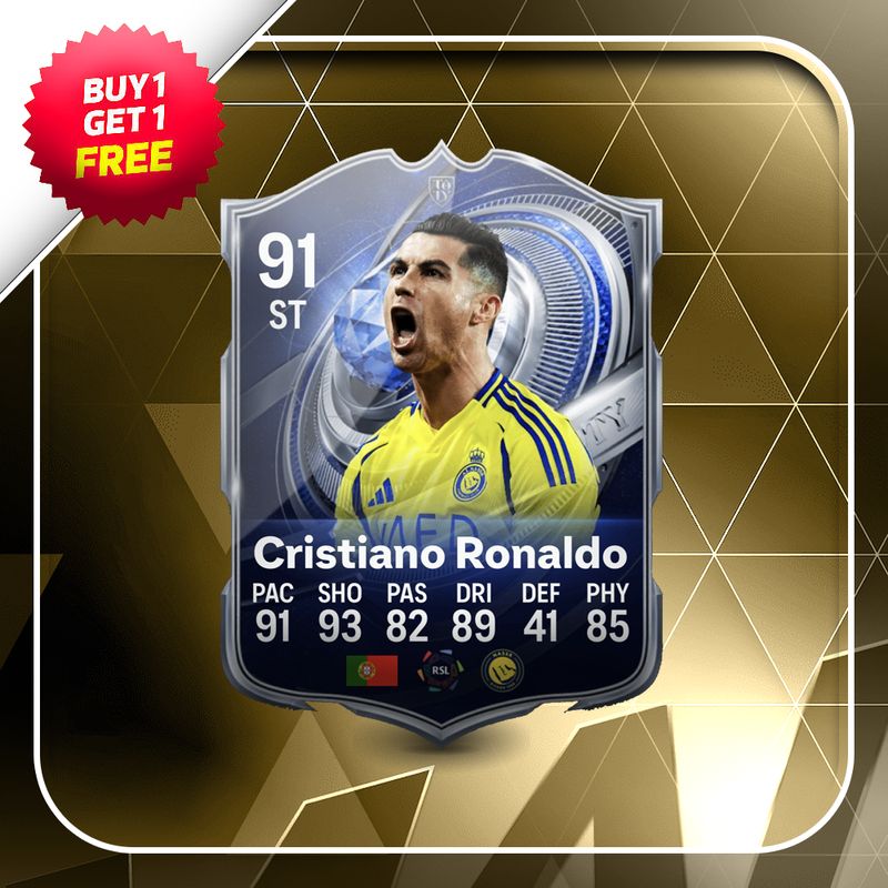 Cristiano Ronaldo TOTY Nominee Card