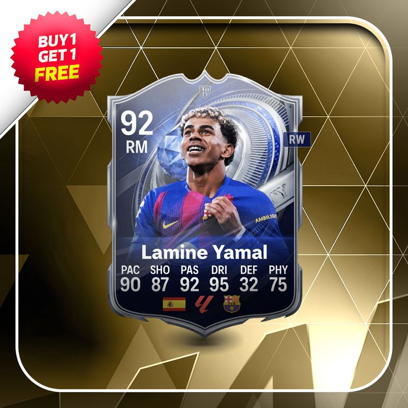 Lamine Yamal TOTY Nominee Card