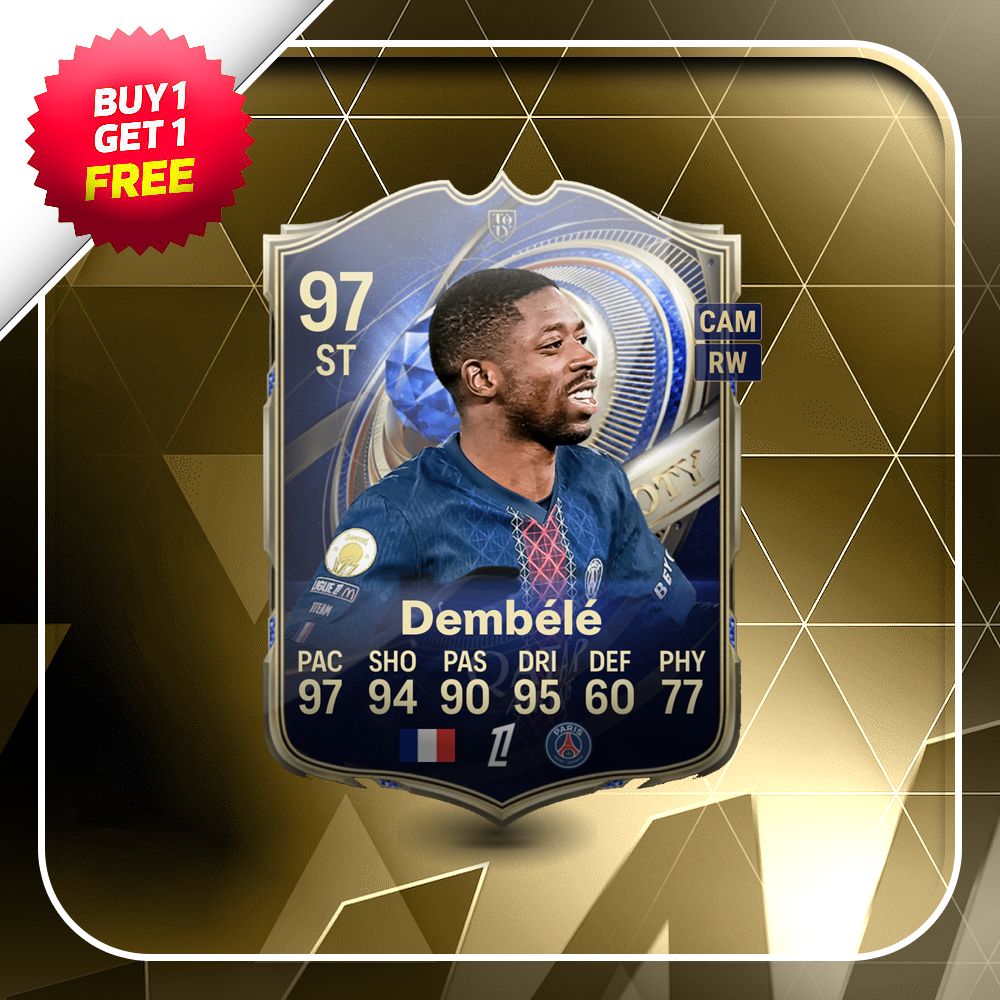 Dembele 97 TOTY Card