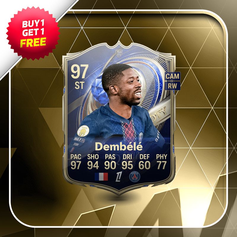 Dembele 97 TOTY Card