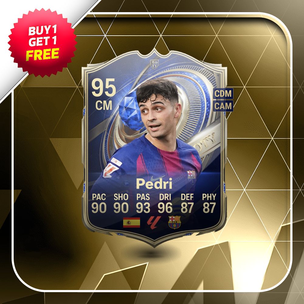 Pedri 95 TOTY Card