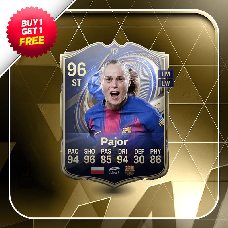 Pajor 96 TOTY Card