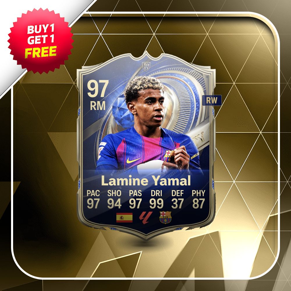 Lamine Yamal 97 TOTY Card