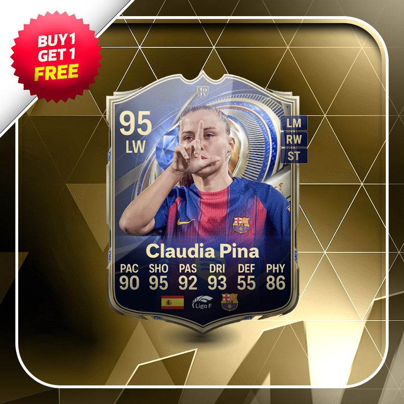 Claudia Pina 95 TOTY Card