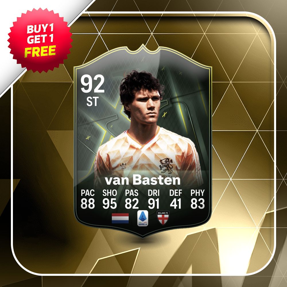 Van Basten ST Historic XI Nominee Card