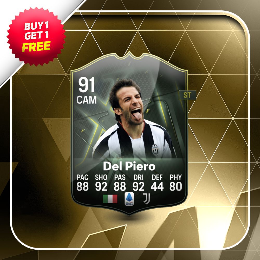 Del Piero CAM Historic XI Nominee Card