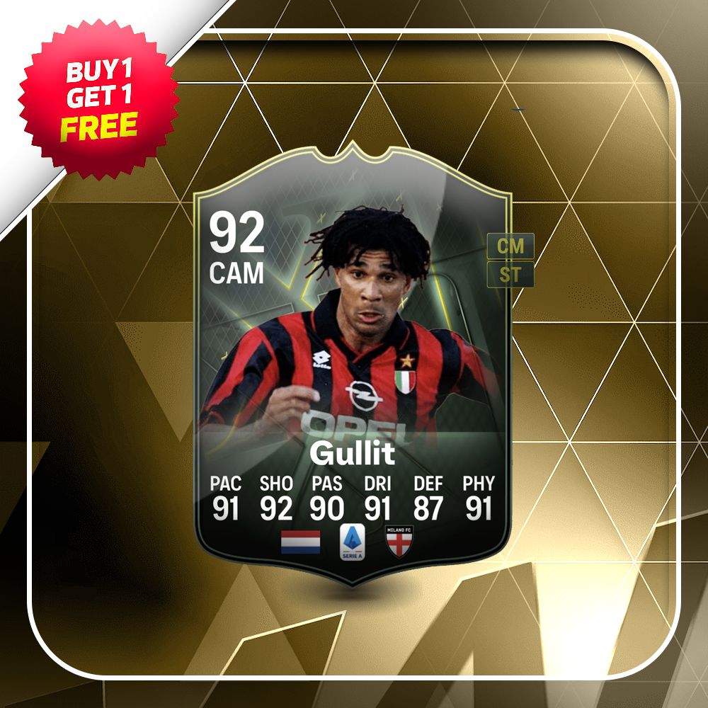 Gullit CAM Historic XI Nominee Card