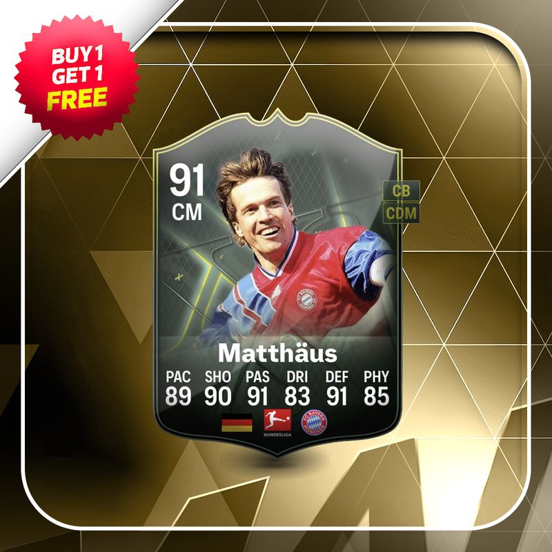 Matthaus CM Historic XI Nominee Card