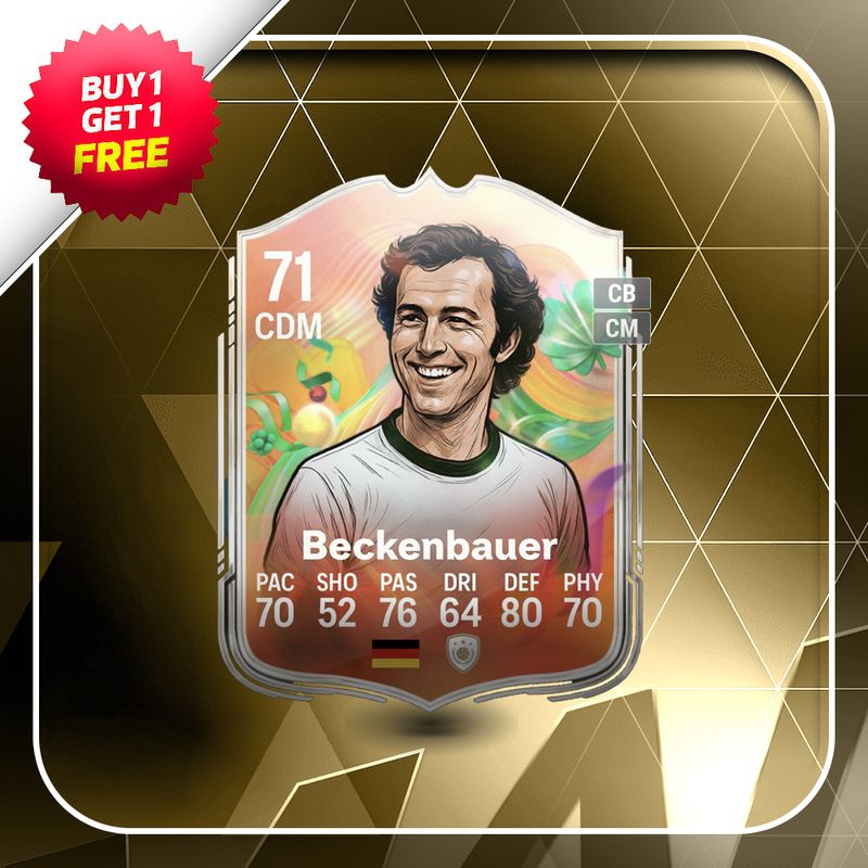 Beckenbauer 71 Silver Superstar Card