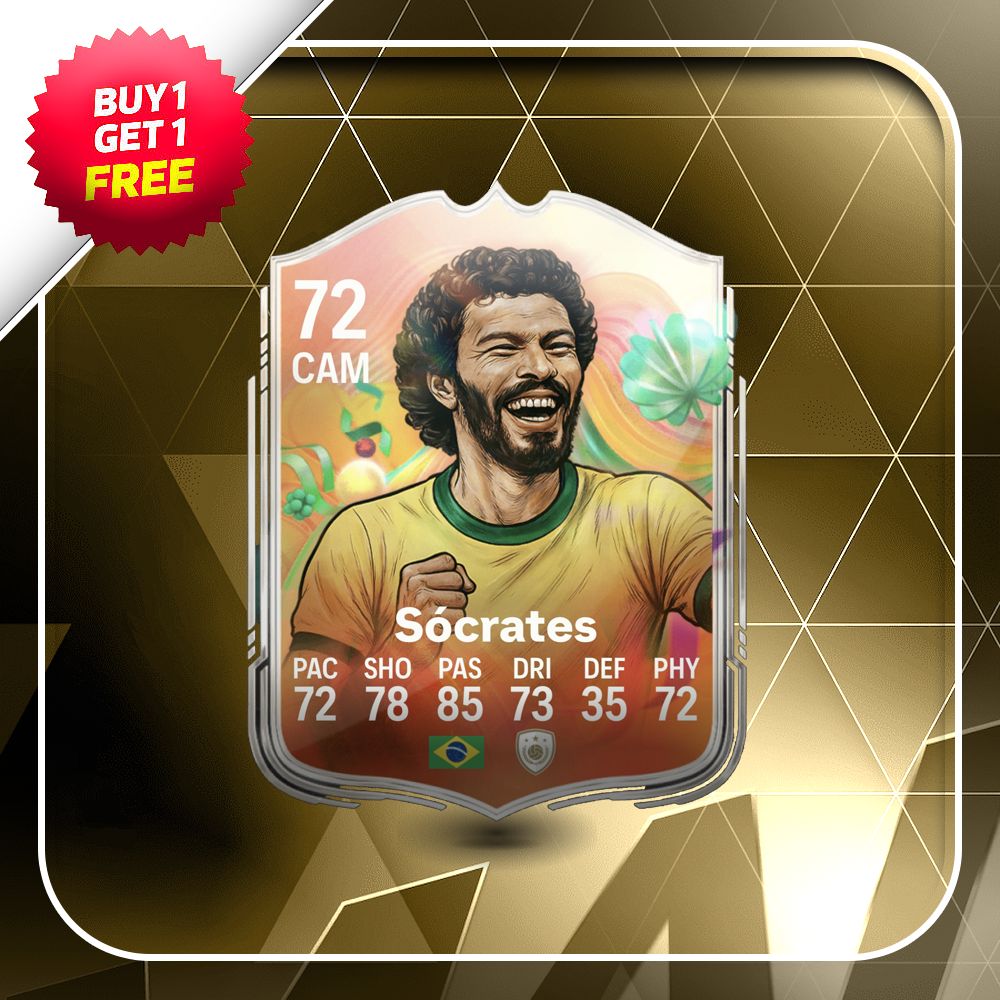 Socrates 72 Silver Superstar Card