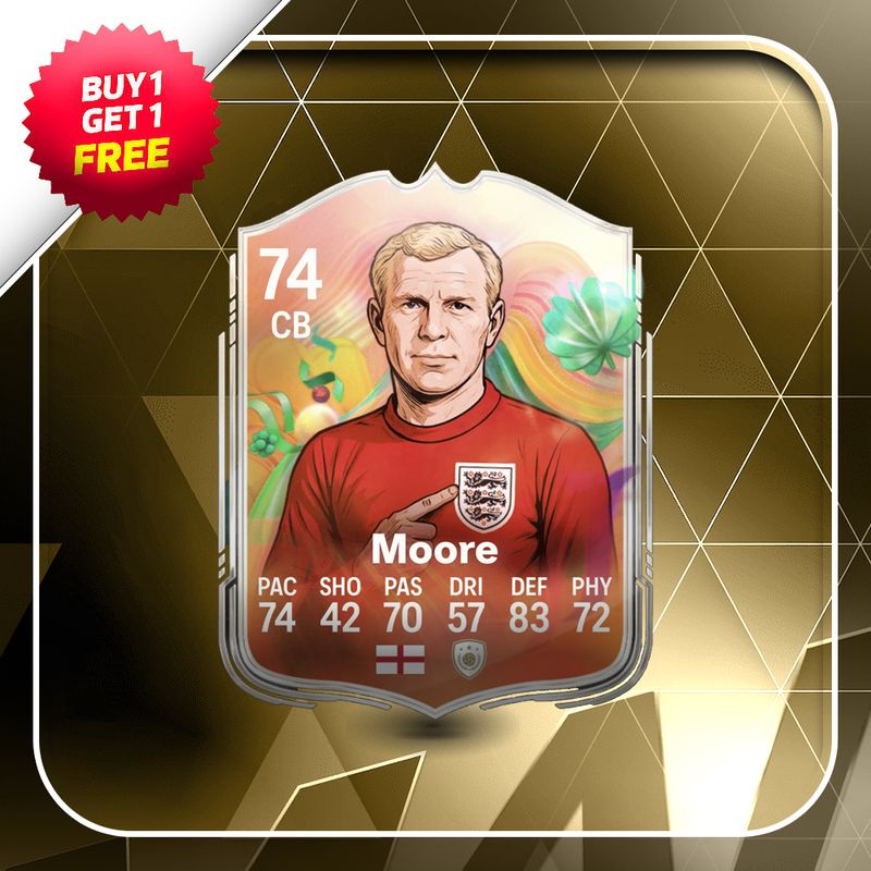 Moore 74 Silver Superstar Card