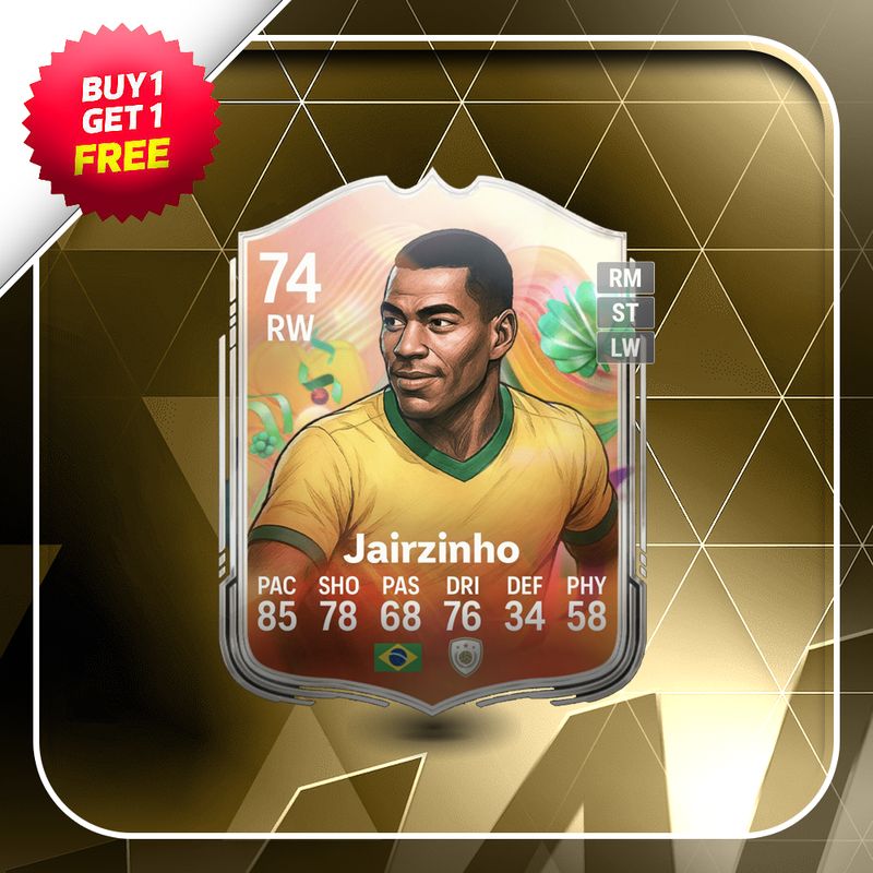 Jairzinho 74 Silver Superstar Card