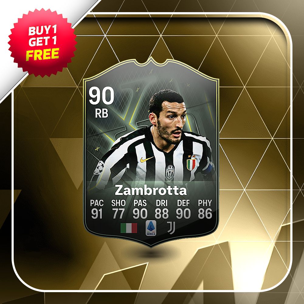 Zambrotta RB Historic XI Nominee Card