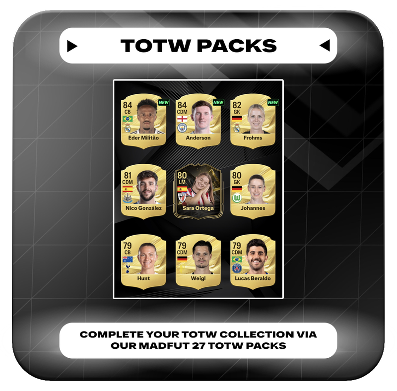 MadFut 27 TOTW Packs