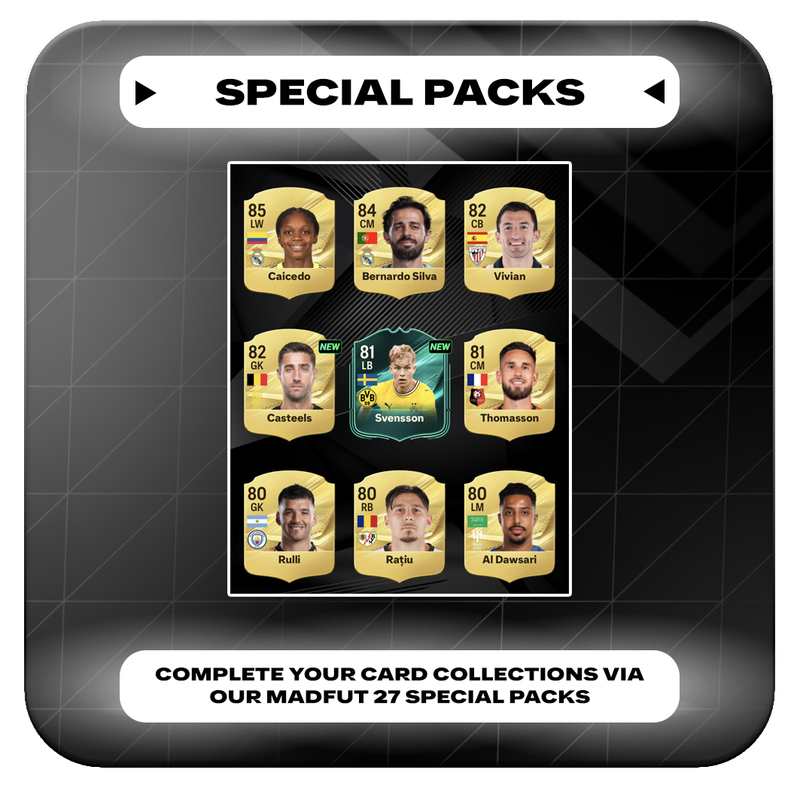 MadFut 27 Special Packs
