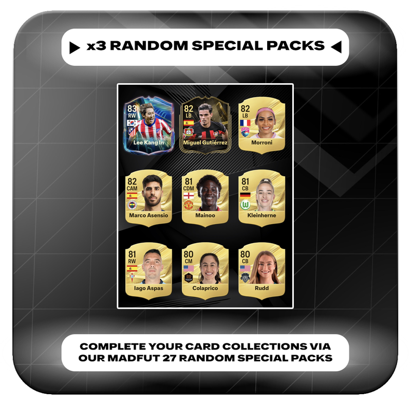 MadFut 27 x3 Random Special Packs