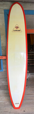 9’2 Orange Cobalt Longboard