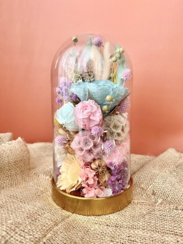 Glass Dome Arrangement
