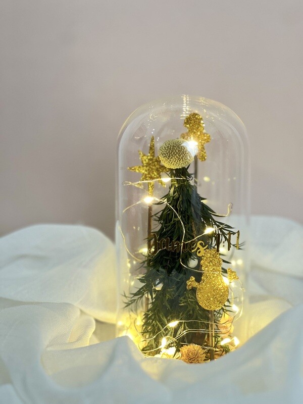 Golden Christmas Dome