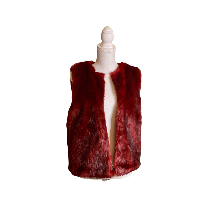 Forever 21 Faux Fur Vest Size Small