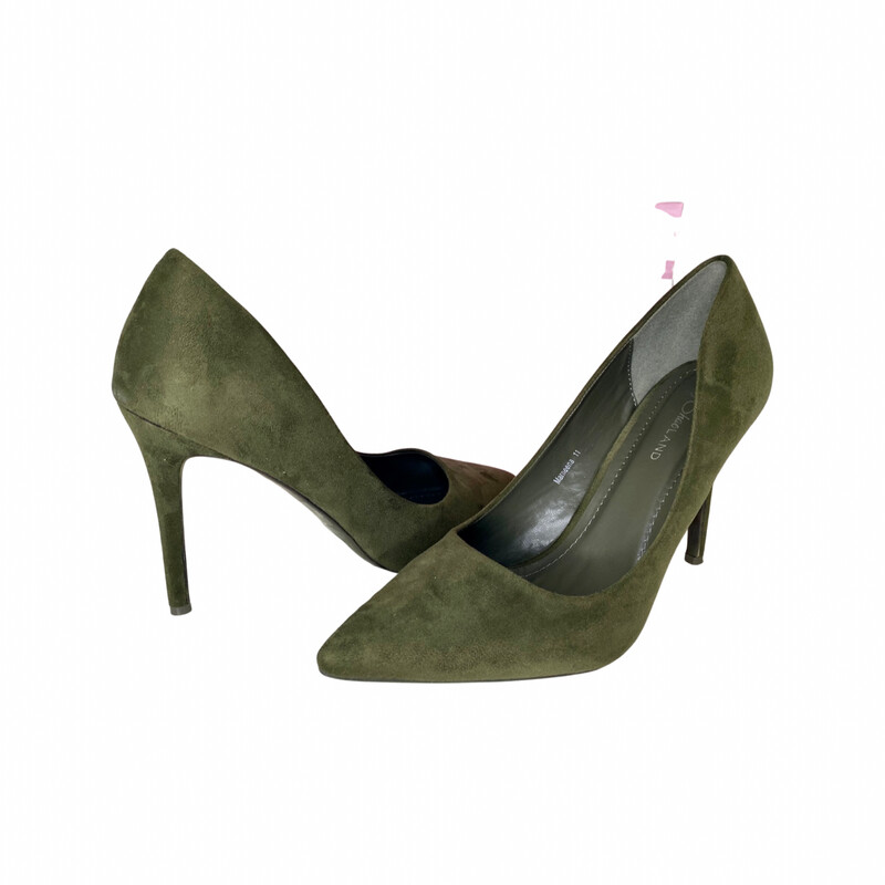 Olive Heels Size 11