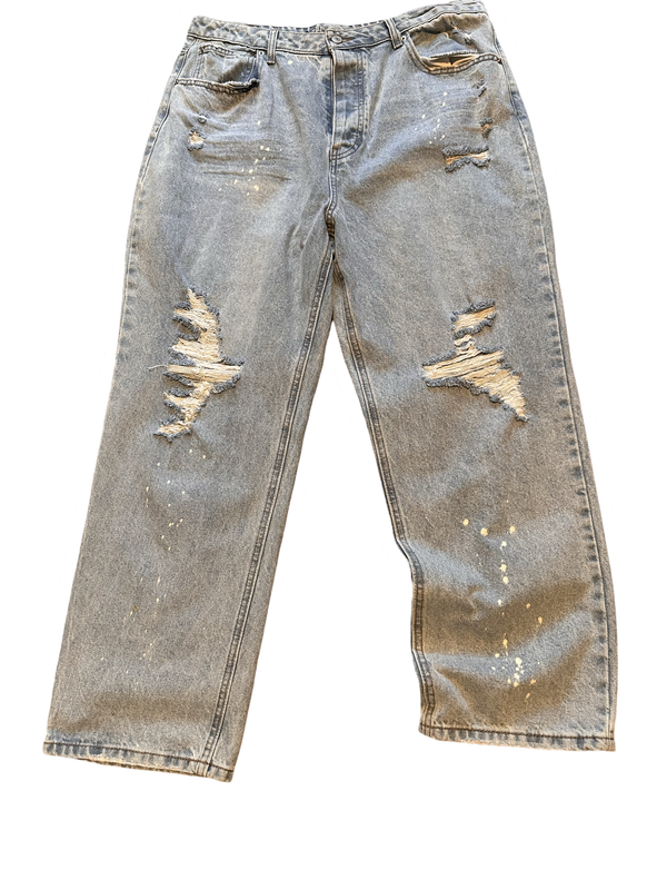 No Boundaries High Rise Straight Relaxed Fit Jean NWT Size 17 Junior