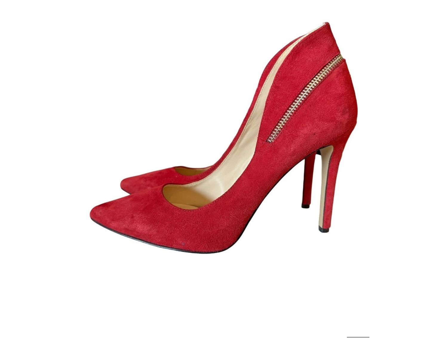 Nine West Red Suede Stiletto