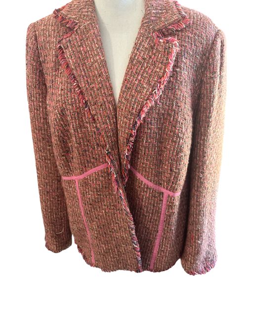 Lane Bryant Pink Tweed Blazer