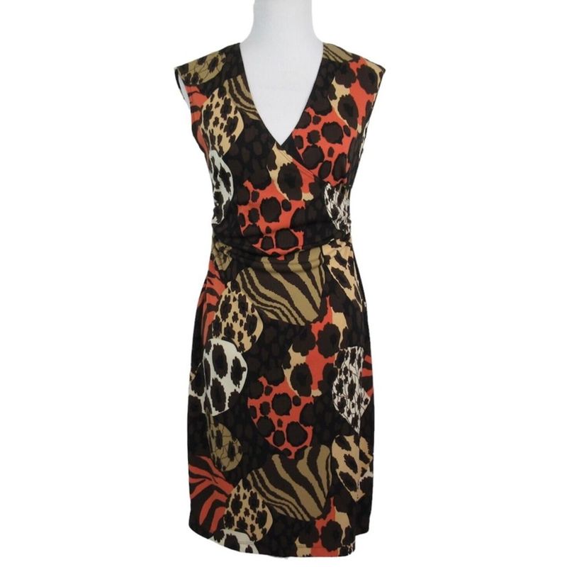 BCBG Leopard Print Dress